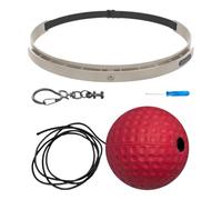 Generisch Boxing Reflex Ball - Attrezzo per l'allenamento per la velocità dei colpi, Boxing Trainer Ball Set fascia in silicone, per soggiorno, viaggio, palestra, uomini e donne appassionati di sport