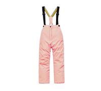 Generisch Boys and Girls Winter Straight Tuta da sci Suit Children's Pantaloni da sci Thick Warm Straight Tuta bambino 80, Colore: rosa., 9-10 Jahre