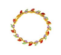 Generisch Bracciale 8 Gioielli Perline Anelli Light Studded Bracciali Design Personalized Jewelry Frasi Nero Naturale Ciondoli Gioielli, Taglia unica, acciaio al titanio