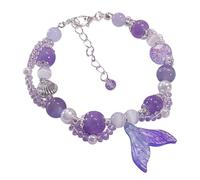 Generisch Bracciale Bracciale Bracciale Messaggi Gioielli Pendente Bracciali Charm Hand Catena Adjustable Handchain For Women Jewelry Messaggi Acciaio Magnetico Diversi Polsi Gioielli, Taglia unica