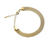 Generisch Bracciale coppia larghezza messaggio anelli e ragazze adolescenti bracciale a catena con ciondolo a cuore gioielli alla moda uomo naturale colori con gioielli, Taglia unica, Metallo