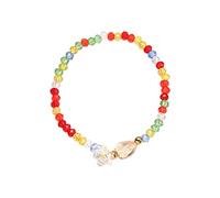 Generisch Bracciale Messaggi Amanti Gioielli Per Amici E Amanti Regali Di Compleanno Di Natale Per Mamma E Moglie In Rosa Bracciale Elastico Gioielli, Taglia unica, Metallo