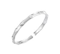 Generisch Bracciale Regalo Uomo Gioielli aperto nodo per le donne regalo Bracciale Messaggi Bracciali Bracciale Argento Bracciale Anelli, Taglia unica, Rame