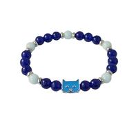 Generisch Bracciali per messaggi naturali gioielli popolari in lega doppio gatto braccialetto del festival della morte - bracciale uomo bracciale in acciaio anelli, Taglia unica, Plastica