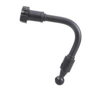 Generisch Braccio di prolunga per giunto sferico, supporto per cruscotto | 17 mm, giunto sferico, connettore flessibile per montaggio del veicolo, supporto GPS, SUV