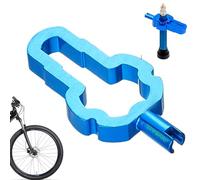 Generisch Breench - Kit di Riparazione della Bicicletta | Strumento Manuale in Lega Multifunzione per la rimozione del Nucleo della valvola, per la Manutenzione della Bicicletta Portatili