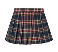 Generisch Bucher 10 per ragazze, gonna casual a pieghe per la scuola, tutti i giorni, abiti comodi per bambine 140 inverno, multicolore, 4-5 Anni