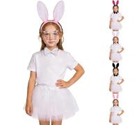 Generisch Bunny Costume da donna, fascia pasquale per bambini, ragazze, feste, costumi, travestimenti, cosplay