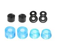 Generisch Bussole per skateboard, robuste boccole di supporto per ammortizzatori con diametro di 16 mm, pezzi di ricambio per skateboard per camion, per Street Park, Downhill, trick, pattinaggio