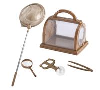 Generisch Butterfly Cage - Kit educativo per esploratori all'aperto, giocattolo di osservazione della natura, per bambini da giardino, strumento per la scienza all'aperto per la scuola domestica