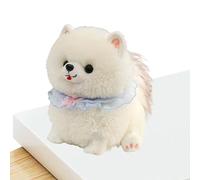 Generisch Cagnolino realistico, decorazione morbida e realistica per la casa, giocattolo di peluche per cani, per bambini, uomini, donne, ragazze, adolescenti, figli, figlia e famiglia