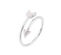 Generisch Calze a Ringel Donna Regalo Anello Apertura Freccia Regolabile Anelli Alla Moda Anelli Di Viaggio Attraverso Terra Medio Ombra Guerra, Taglia unica, Rame, Non pietra preziosa