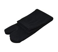 Generisch Calze sopra il ginocchio rosse separate Toe Socks for Men Women Splited Toe Socks Flip Flop Sock Elastic Split Calze riscaldate, Nero , Taglia unica