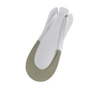 Generisch Calzini da donna e uomo in pizzo con ballerina Ice Silk non-Slip, in cotone biologico, antiscivolo e invisibili, calzini da ginnastica a basso taglio, anti-scivolo, con tacco alto, verde