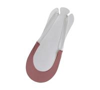 Generisch Calzini da donna e uomo in pizzo con ballerina Ice Silk non-Slip, in cotone biologico, antiscivolo e invisibili, calzini da ginnastica a basso taglio, anti-scivolo, con tacco alto, Brick