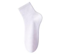 Generisch Calzini da ginnastica da donna 39-42, 18 paia di calzini sportivi casual Crew Socks Toe Women Above Ankle Crew Socks Comfort Running Socks for Women Fliesen Socks, Lilla, Taglia unica