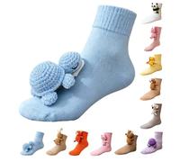 Generisch Calzini divertenti da donna in maglia 3D Animal Socks, bradipo Huggy calzini per animali, calzini morbidi divertenti Happy Tier Socks, caldi calzini invernali di Natale, idea regalo per