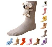 Generisch Calzini divertenti da donna in maglia 3D Animal Socks, bradipo Huggy calzini per animali, calzini morbidi divertenti Happy Tier Socks, caldi calzini invernali di Natale, idea regalo per