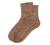 Generisch Calzini scintillanti Slouch come calze alla moda per una comoda vita quotidiana, per il tempo libero con vestibilità elastica