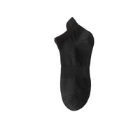 Generisch Calzini soffici da donna, 43 calzini, thin cotone, da donna, thin atletica, corsa, a basso taglio, senza show Socks with Heel Tab, Nero , Taglia unica