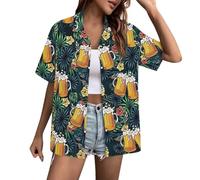 Generisch Camicetta da donna casual elegante per il comfort quotidiano con maniche lunghe versatile ed elegante, morbida come perfetta nella vita di tutti i giorni, Colore: arancione., XL