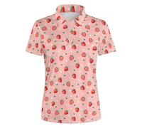 Generisch Camicia classica con colletto rovesciato e abbottonatura: elegante camicetta per il tempo libero con vestibilità comoda e design elegante, Rosa chiaro., XXL