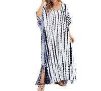 Generisch Camicia da spiaggia ad asciugatura rapida, ideale come versatile compagno di vacanza per spiaggia, tempo libero, con vestibilità sciolta, efficace protezione solare, Nero , Taglia unica