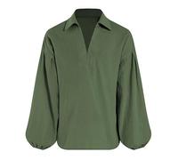 Generisch Camicia medievale per bambini con lacci, stile Jakobite scozzese, classica, per feste di Halloween, stile storico, design in lino robusto, verde, 3-4 Anni