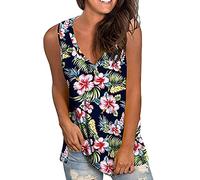 Generisch Camicie da donna | Top corazzato senza maniche Pantaloni festivi, Nero , M