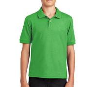 Generisch Camicie per ragazze e primavera, e, semplici, tinta unita, generose, comode, traspiranti, casual, camicie a maniche corte nere per le donne, verde, 5-6 Jahre