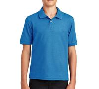 Generisch Camicie per ragazze e primavera, e, semplici, tinta unita, generose, comode, traspiranti, casual, camicie a maniche corte nere per le donne, Blu, 9-10 Jahre