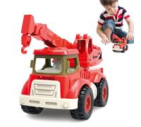 Generisch Camion giocattolo per cantiere, stabile | Veicoli da costruzione giocattolo per i più piccoli, bambini, ragazze, esterni, sabbiera, interni, per compleanni, feste, G