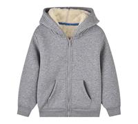 Generisch Capispalla Per Ragazzi E Ragazze Con Bambini Spessi Giacca di Mezzogiorno Autunno Walker Giacca, grigio., 9-10 Jahre