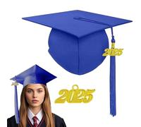 Generisch Cappelli da laurea, comodi, traspiranti, regolabili, con piano annuale, souvenirs, collegio per Halloween, cosplay, riunioni scolastiche