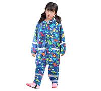 Generisch Cappellino antipioggia per bambini con zaino per la scuola, per bambini, trasparente, impermeabile, per bambini, impermeabile, per ragazzi, ragazze, unisex, impermeabile