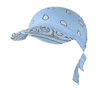 Generisch Cappello da baseball da sole da cowboy, cappello da donna alla moda, cappello da spiaggia bohémien, casual, portatile, per il tempo libero, Azzurro, Taglia unica