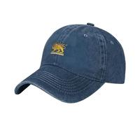 Generisch Cappello da camionista Iran-Great-Again, vecchio stile iraniano, bandiera persiana leone e cappello da sole, leggero, regolabile, cappellini culturali per gli amici, blu navy