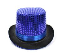 Generisch Cappello da cowboy occidentale per uomini e donne, cappello da sole estivo a tesa larga, cappello di paglia per esterni in stile cowboy, elegante cappello da cowboy, Blu, Taglia unica