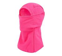 Generisch Cappello da equitazione, antivento, per attività all'aperto, ispessito, per sci, ciclismo, viso, caldo, berretto invernale da pescatore, rosa intenso, Taglia unica