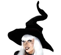 Generisch Cappello da per donne, cappello da riunito - su un grande vantaggio per il cappello halfish del costume di Halloween, accessorio per cappello su un grande vantaggio per le