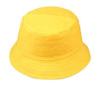 Generisch Cappello da pescatore per uomo e donna, unisex, con protezione solare, alla moda, per il tempo libero, giallo., Taglia unica