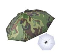 Generisch Cappello da pioggia, cappello da pescatore, protezione UV pieghevole, con fascia elastica per donne, uomini e bambini, all'aperto, giardino, pesca, mimetico, Siehe Beschreibung