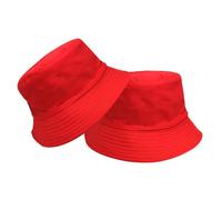 Generisch Cappello da pirata da donna, versione coreana maschile, semplice e casual, piastra leggera in tinta unita, cappello da coppia, Colore: rosso, M