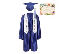 Generisch Cappello e mantello per scuola materna, abbigliamento festivo per bambini per l'inizio della scuola, outfit per le feste di congratulazioni per bambini in età prescolare e asilo