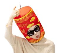 Generisch Cappello per costume - Regolabile e comodo accessorio cinese per Capodanno | di scena e copricapo - per donne ragazze adolescenti figli figlie famiglia amici