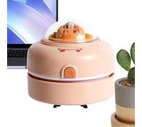Generisch Capybara - Aspirapolvere da tavolo, per la pulizia della polvere e delle briciole, per la scuola, per la casa, ufficio, libreria, PC, tastiera per computer, uomini e donne