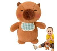 Generisch Capybara, giocattolo di peluche, 7,8 pollici, con movimento di pettegolezzi e suono, collezionista di danza, per bambini o adulti, divertente decorazione per la casa, per camera da