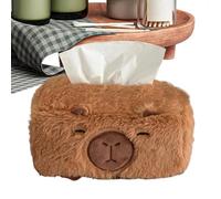 Generisch Capybara Tissue Holder - Cute Tissue Box Organizer | Plus Napkin Storage Dispenser Stand for Nursery Bathroom Bedside Desk Guest Room Decor Keeping Items Accessible and Neat.