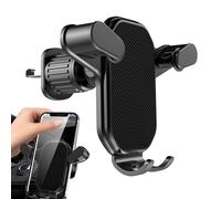 Generisch Car Phone Mount - Universal Air Vent Holder | Automobile Cell Cradle, Easy Clip Mount, Stable Mobile Stand, Compatible with Most Phones, Hands-Free Driving, Adjustable Dashboard Accessory
