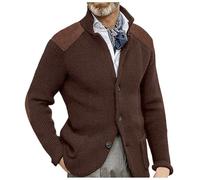 Generisch Cardigan invernale da uomo con design sottile a maniche lunghe per un look elegante per il tempo libero